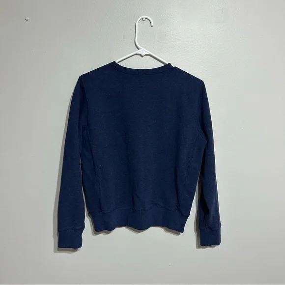 Polo by Ralph Lauren Navy Sweatshirt with Silver Logo - Picture 4 of 4